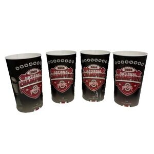 Ohio State 2014 National Champions Coca-Cola Plastic Cups Instead Of 4